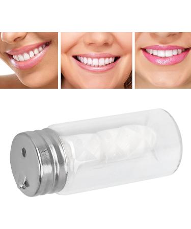 Buy Natural Dental Floss - Biodegradable Tooth Floss Set with Refillable Container | 30m White - Eco-Friendly Oral Care - Buy Online on GoSupps.com