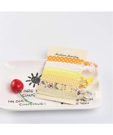 Elastic Hair Ties - 36 No Crease Ponytail Holders for Girls & Women | International Shipping Available - Buy Online on GoSupps.com