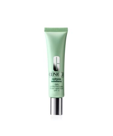 Clinique Redness Solutions Daily Protective Base Broad Spectrum SPF 15 Oil Free Tinted Face Primer | Color Corrector + Appropriate for Skin with Rosacea