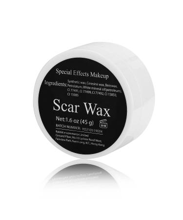 CCbeauty Scar Wax Kit Professional Fake Moulding Skin Wax for Stage Special Effects Halloween SFX Theatrical Makeup Fake Wound Makeup Wax with Double Ended Spatula 4 - Buy Online on GoSupps.com
