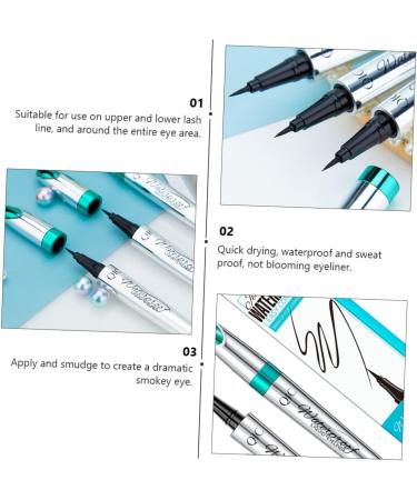 3pcs Very Fine Eyeliner Liquid Eyeliner Girls Long-lasting Eyeliner Makeup Tool Ink Line - Buy Online on GoSupps.com