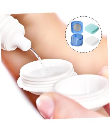Homsfou 12-Slot Contact Lens Container Kit | Portable Storage Case & Lens Storage Box for Travel - Buy Online on GoSupps.com