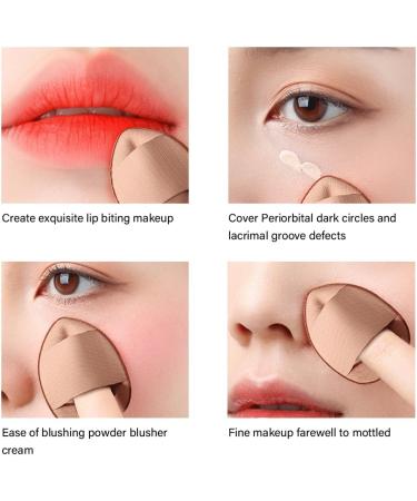 12 Pieces Makeup Triangle Powder Puff Triangle Powder Puffs Soft Powder Sponge Easy To Use Is The Perfect Cosmetic Application - Buy Online on GoSupps.com