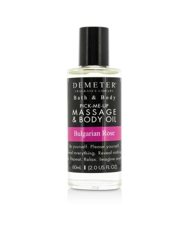 Demeter Fragrance Library 2 oz Massage Oil Bulgarian Rose