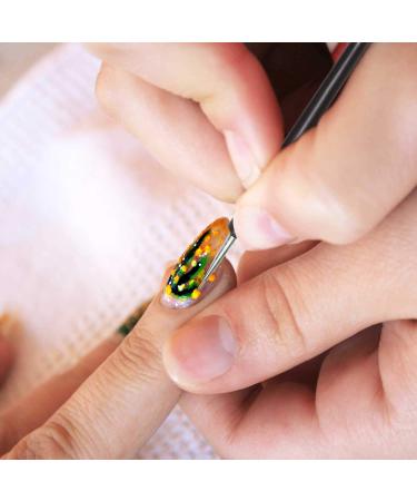 TRIXES 3 Small Nail Brushes Professional Gel & Acrylic Nail Art Tools for Home & Salon Use - Buy Online on GoSupps.com