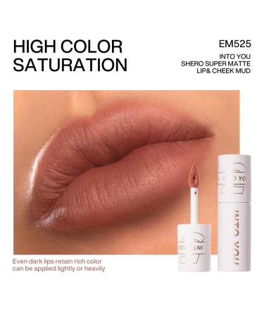 INTO YOU Matte Lipstick - Waterproof Long Lasting High Impact Color for Lips & Cheeks | Super Stay Pink Lipstick (EM525) - International Shipping Available - Buy Online on GoSupps.com