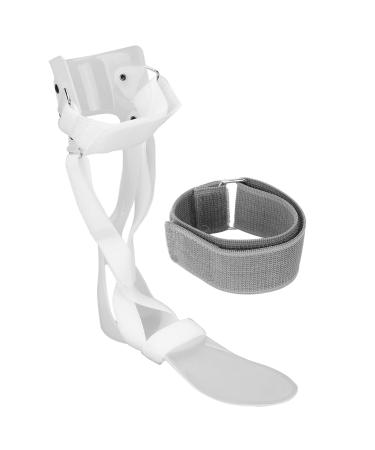 ZJchao FOOT DROP BRACE SUPPORT PROFESSIONAL MEN WOMEN BREATHABLE ANKLE FOOT ORTHOSIS STRAP ADJUSTABLE WALKING AID FOR PLANTAR MUSCLES POLYPROPYLENE MATERIAL (Right Foot M) Right Foot M Right Foot M