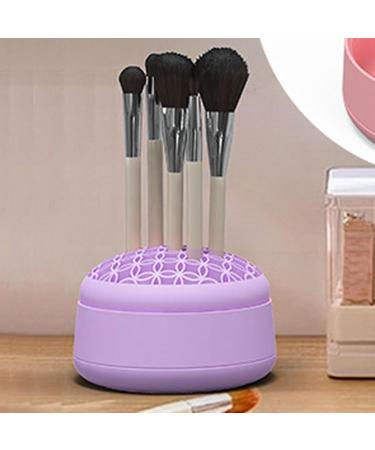 Silicone Makeup Brush Holder Stand - Brush Drying & Cleaning Storage for Cosmetics & Art Supplies - Buy Online on GoSupps.com