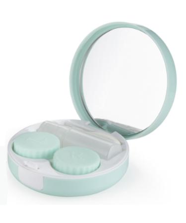 Oekin contact lens case with mirror (green)
