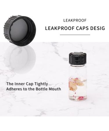 10ml Glass Vials - Transparent Colorless Pack of 10 - Ideal for DIY Crafts & Storage | International Shipping Available - Buy Online on GoSupps.com