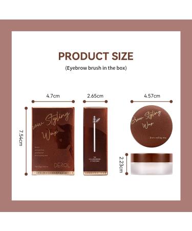 Buy Eyebrow Styling Soap Set - 4D Natural Eyebrow Makeup for Flawless Results | International Shipping Available - Buy Online on GoSupps.com