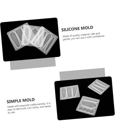 COHEALI 3 Sets Hairpin Mold De Para Gelatinas Hair Pin Resin Molds Hair Pin Mold Crystal Assorted Colorx3pcs 8.7X8cmx3pcs - Buy Online on GoSupps.com