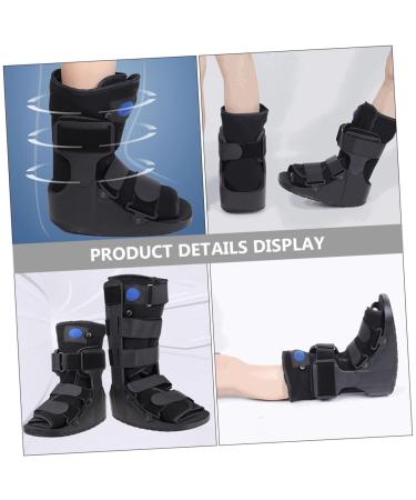 NOLITOY Walking Shoes for Kids - Anti-Rotation Support Boots for Sprains | Protective Footwear 31.5x29cm Black - Buy Online on GoSupps.com