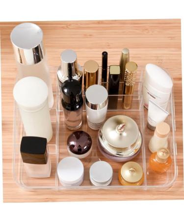 DECHOUS 2pcs Box Lipsticks Powder Eye Blusher for Display Cosmetics Shadow Acrylic Pressed Stand Desktop As Shownx2pcs mediumx2pcs - Buy Online on GoSupps.com