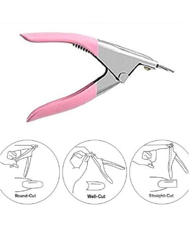 PSGS Acrylic False Nail Tip Edge Cutter Clipper Salon UV Nail Art Tips Trimmer Tool - Buy Online on GoSupps.com