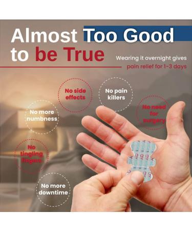 CarpalAID Self Adhesive Support for Carpal Tunnel Syndrome Relief (Small 5PC) - Buy Online on GoSupps.com