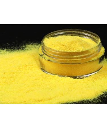 Fengda KS500 UV Biodegradable Glitter Powder (in Water) Yellow (10g)