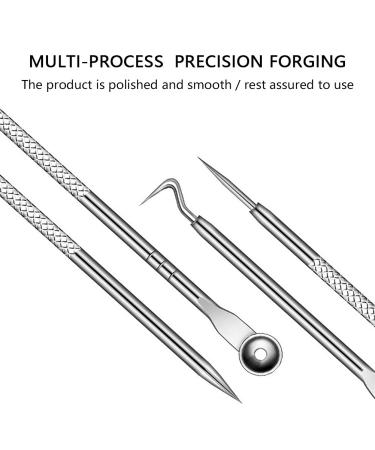 Blackhead Remover Set - 4-Piece Comedones Extractor Kit with Storage Box | Effective Blackhead Removal Tool - Buy Online on GoSupps.com