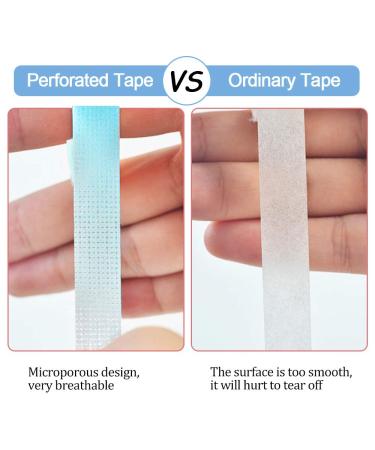 6 Rolls Eyelash Extension Tape - Micropore Adhesive Lash Tape (0.5 Inch x 10 Yards Blue) for Isolation & Application | Ebanku - Buy Online on GoSupps.com