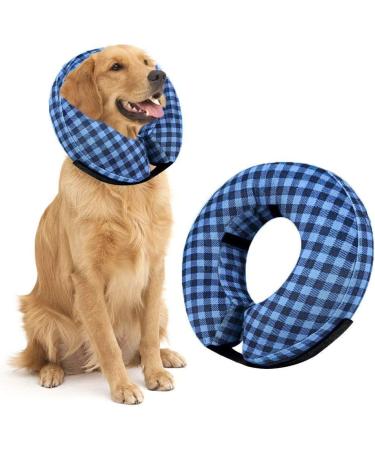 Ducomi Inflatable Pet Hinges for Dogs & Cats - Post-Operation Relaxation Freedom of Movement and Scratch Prevention - Hahnenstrag Size S - Buy Online on GoSupps.com