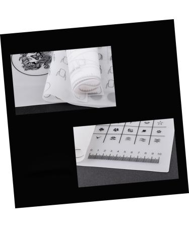 FRCOLOR Nail Sticker Guide Tools Manicure Mat Silicone Nail Art Mat Nail Art Transfer Tool Nail Stamp Plate Nail Art Stamping Mats Salon Manicure Tool Nail Art Tool Nail Tools Set Coloring 40.5*30.5cm As Shown - Buy Online on GoSupps.com