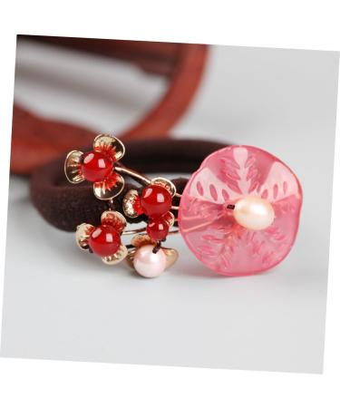 LALAFINA Hair Tie Retro Chinese Hair Ropes Scrunchie Holder Hair Decorations Ponytail Hair Ropes Hair Jewels for Women Chinese Decor Hair Bands Original Design Decorate - Buy Online on GoSupps.com