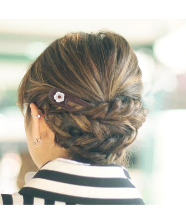 LALAFINA U-shaped Hairpin Hair Clips Hair Chopsticks Hair Accessory for Girls Hair Accessories for Girls Hair Sticks Japanese Hair Pin Girls Hair Bun Stick Wood Classical France Women's - Buy Online on GoSupps.com