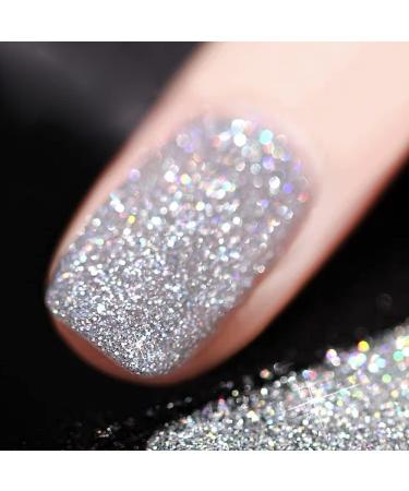 Vishine Glitter Gel Nail Polish Kit 6Pcs Royal Diamond Gel Nail Polish Kit Holographic Glitter Silver Gold Purple Blue Green Nail Polish Gel Kit High Gloss and Sparkle Long Lasting Chip Resistant Manicure 8ml - Buy Online on GoSupps.com