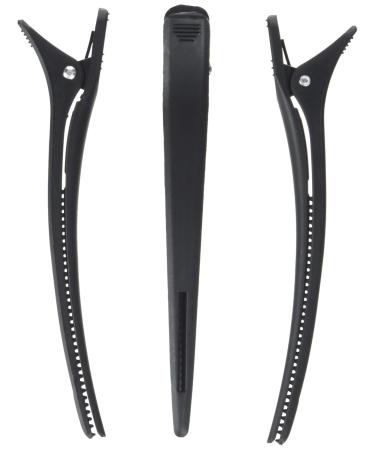 Wella 6-Series Black Compartment Clips - Premium Hair Styling Accessories for Professionals | Shop Internationally - Buy Online on GoSupps.com