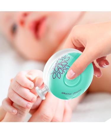 Brencco Electric Baby Nail File with 6 Interchangeable Heads - Low Noise Newborn Nail Trimmer - Buy Online on GoSupps.com