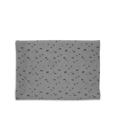 Jollein Changing Mat Jersey 50x70cm - Spot Storm Grey | Soft & Stylish Baby Diaper Changing Pad - International Shipping Available - Buy Online on GoSupps.com