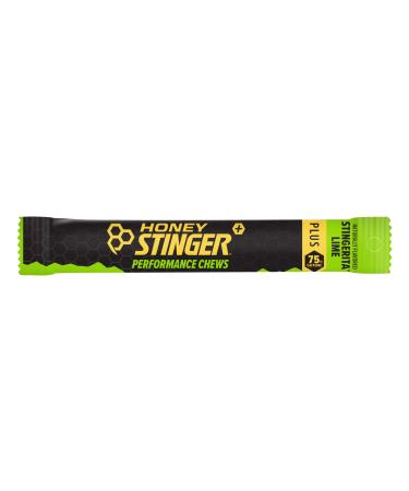 Honey Stinger Stingerita Lime Performance Energy Chew | Gluten Free | With Caffeine | For Exercise, Running and Performance | Sports Nutrition for Home & Gym, Pre and Mid Workout | 12 Pack, 21.6Oz