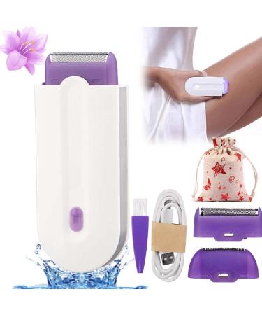 Lumishave Lumi Shave At Home Laser Hair Removal Lumi Razor Portable Wireless Removable For Armpit Private Parts Legs Arms For Women/Men (1pcs)
