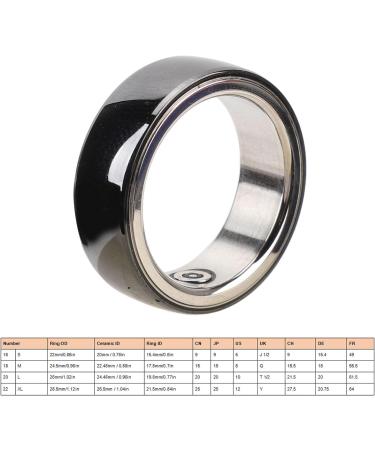 Intelligent Waterproof Health Ring | Comfortable Fitness Smart Ring for Daily Use - Buy Online on GoSupps.com