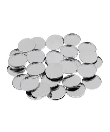 Buy 50x Round Empty Makeup Pans 36mm for Magnetic Eyeshadow - Ideal for Custom Makeup Refills & Organizing - Buy Online on GoSupps.com