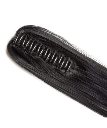 Buy Sego Ponytail Braid Extension - 53 cm Human Hair Voluminous Smooth Black - International Shipping Available! - Buy Online on GoSupps.com