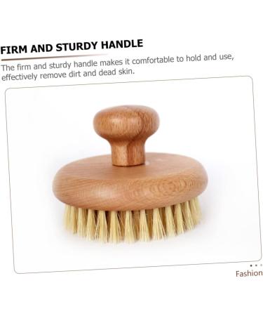 FRCOLOR 2 Pcs Bath Brush Set - Portable Massager & Scrubber for Body| Dead Skin Exfoliation| Handled Design| 10x10cm Sisal Brushes - Buy Online on GoSupps.com