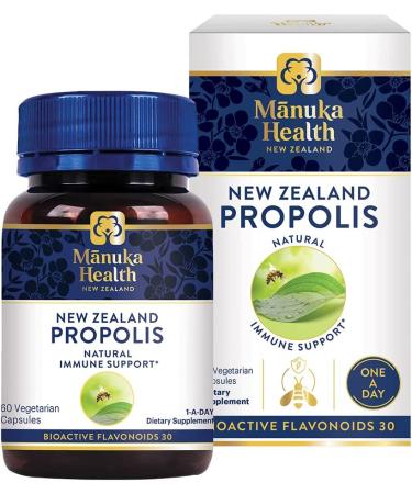 Manuka Health Manuka Honey Oral Spray with Propolis - 0.67 oz | Natural Throat Care - Buy Online on GoSupps.com