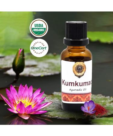 Ayumantra Organic Kumkumadi (Crocus Sativus) Oil - Beauty face Oil - 30ml - Buy Online on GoSupps.com