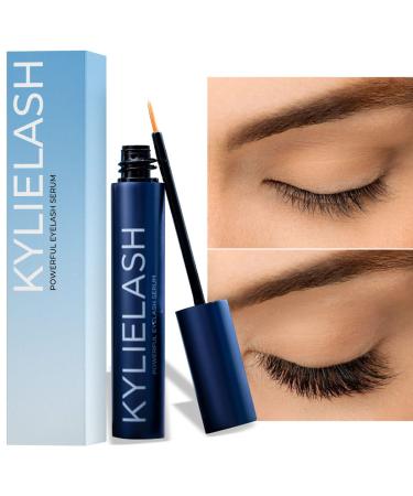 KYLIELASH Eyelash Growth Serum with Keratin | Professional Lash and Brow Enhancer with Collagen & Biotin for Long, Thick Eyelashes and Eyebrows - Buy Online on GoSupps.com