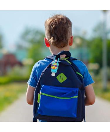 KINIA 8 Pack Empty Kids Hand Sanitizer Keychain Holder 8-1 fl Oz. Portable Bottles (8-Variety Pack MIXED) - Buy Online on GoSupps.com