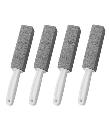 Betroy Cleaning Block toilet pumice stone cleaning stone stone with handle pumice stone plastic toilet bowl brushes moving brushes wall household cleaning tool (4 PCs)