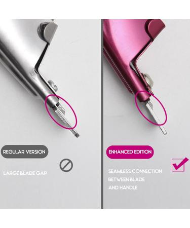 iZhuoKe Acrylic Nail Clippers - Professional Nail Tip Cutter for False Gel Nails - Fuchsia - Buy Online on GoSupps.com