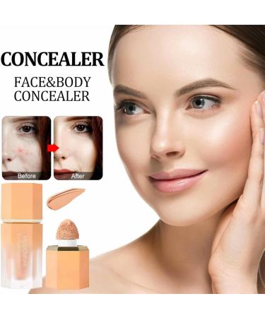  Eastuy Waterproof Liquid Body Concealer | 5.2 ml Full Coverage Makeup Stick with Cushioned Tip Applicator to Conceal Imperfections and Blemishes - Buy Online on GoSupps.com