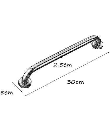 Grab Bar Grab Rails erly Pregnant Women with Disabilities Safety Non-slip Barrier-free Bathroom Handrail Bathroom Handle (Size : - Buy Online on GoSupps.com