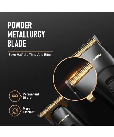 Professional USB-C Rechargeable Hair Clippers for Men | Cordless Barber T-Blade Trimmer Combo with LED Display - Boost Technology - Buy Online on GoSupps.com
