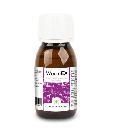 Wolfsbacher WormEX - Worming medication for dogs - Natural worming treatment as drops anti-worming medication for stomach and intestines - Buy Online on GoSupps.com