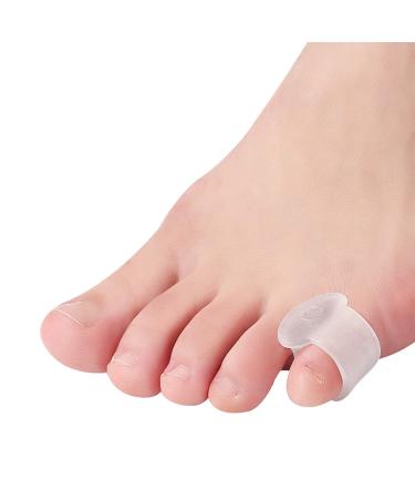 Yimanduo Gel Toe Splints 10 Pack Hammer Toe Separators for Men Women Walking Running Overlap Bunion Corrector Bunion Relief (