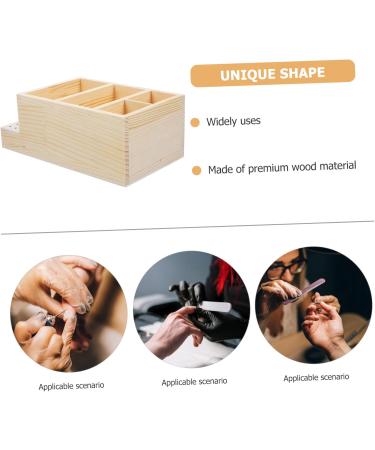 Beatifufu Box Grinding Head Storage Box Nail Salon Supply Nail Drill Bits Container Nail Tool Organizer Nail Polisher Organizer Nail Drill Bits Stand Manicure Polishing Heads Organizer - Buy Online on GoSupps.com