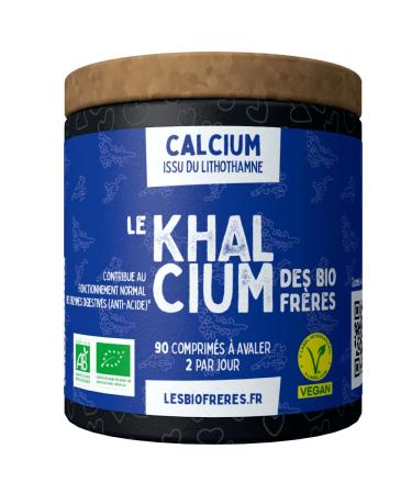 Calcium – Lithothamne BIO – Strengthens bones and muscles – 90 tablets to swallow – 250mg of calcium – 45 days of treatment – ??The
